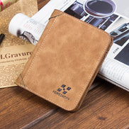 Mens Luxury Soft Business Leather Bifold Wallet Credit Card Holder Purse