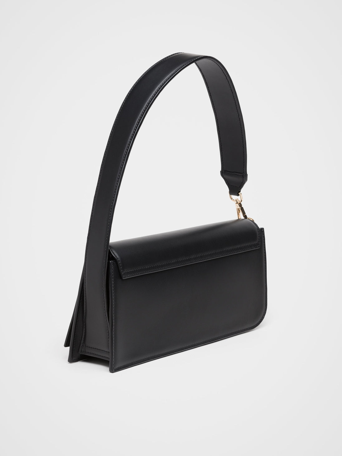 Divalo Transylvania Luna Crescent Evening Bag Black
