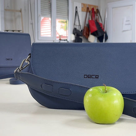The Apple Textile Clutch – Vegan alternative to Leather, Shoulder Bag