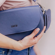 The Apple Textile Clutch – Vegan alternative to Leather, Shoulder Bag