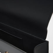 Divalo Transylvania Luna Crescent Evening Bag Black