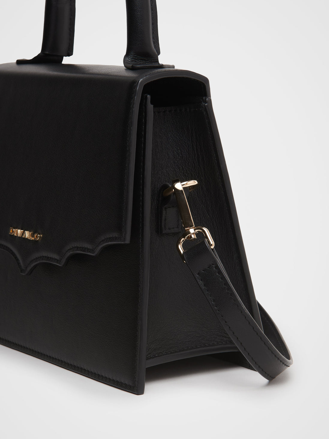 Divalo Transylvania Twilight Bat-Wing Evening Bag Black