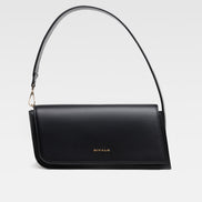 Divalo Transylvania Luna Crescent Evening Bag Black