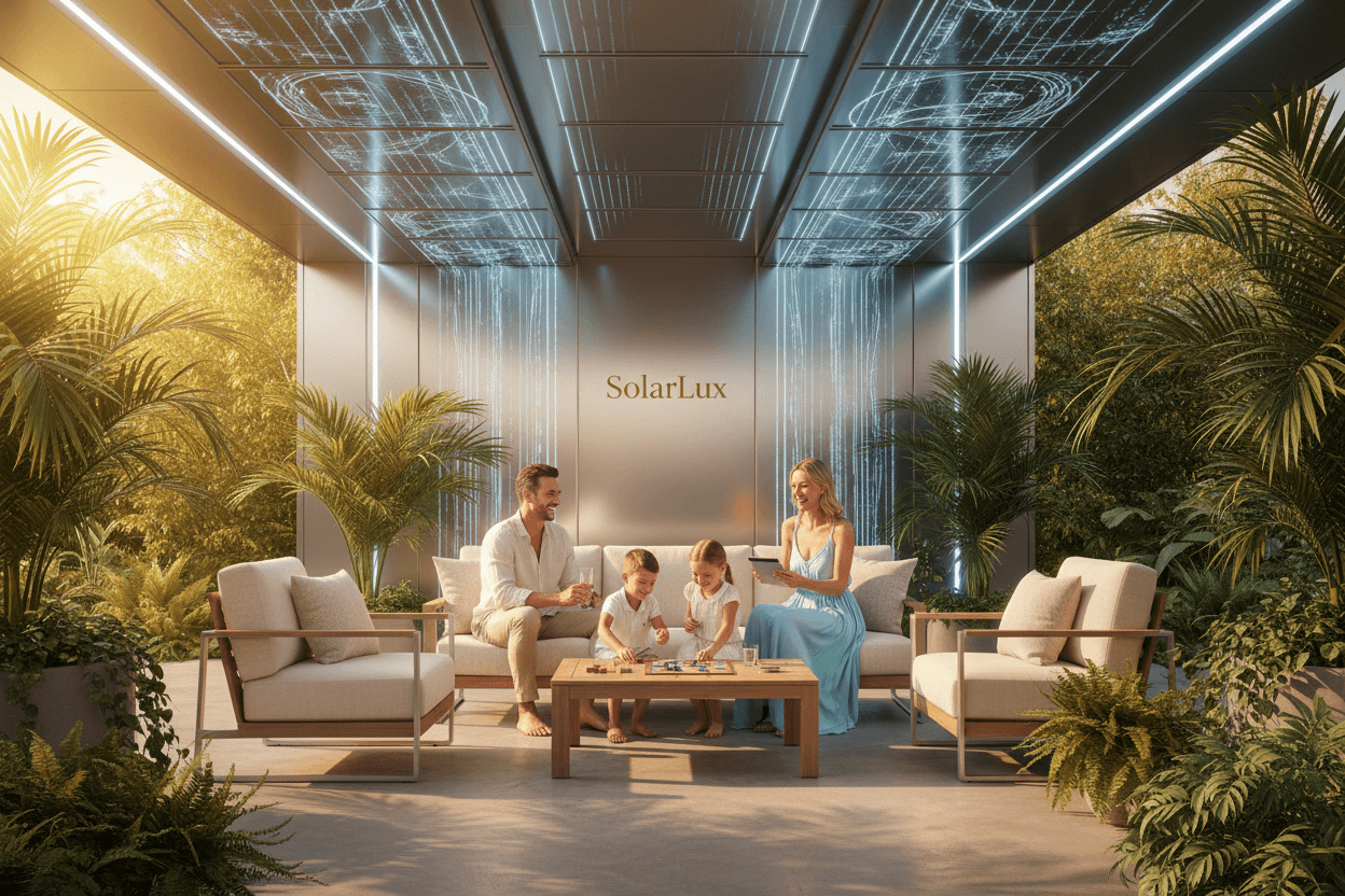 SolarLux - Radiant Water Panels for Heating & Cooling