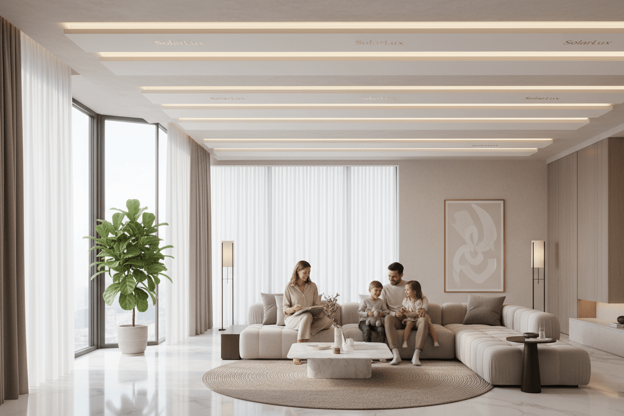 SolarLux - Radiant Water Panels for Heating & Cooling